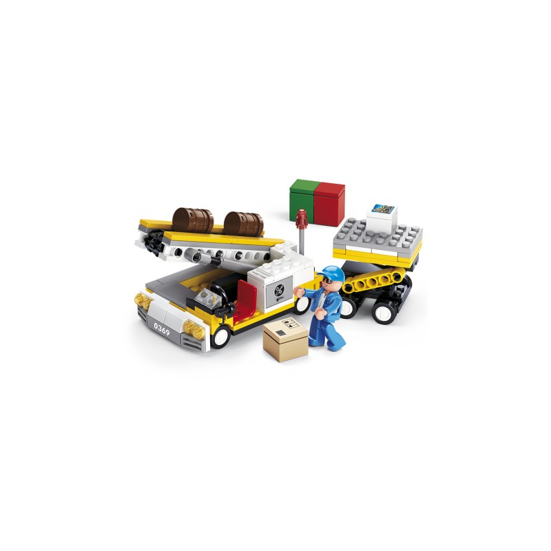 Aircraft cargo loader. SLUBAN B0369