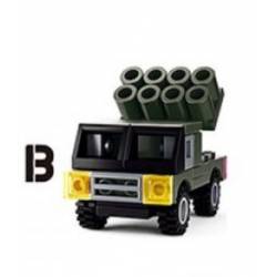 Military truck. SLUBAN B0596B