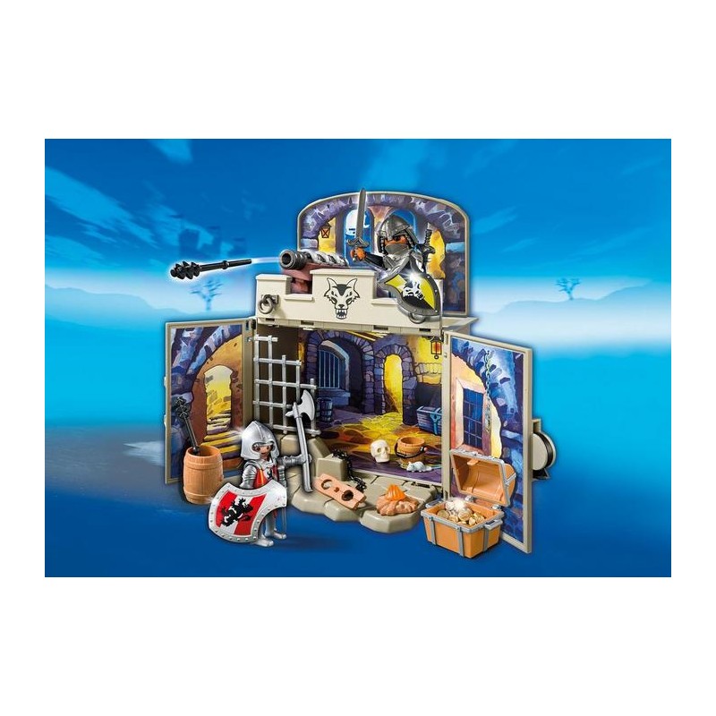 Cofre Caballeros del Tesoro. PLAYMOBIL 6156