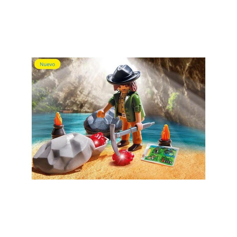 Buscador de gemas. PLAYMOBIL 5384