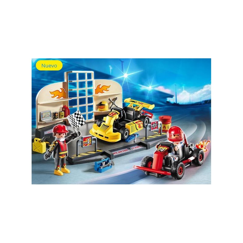 Taller de Karts. PLAYMOBIL 6869