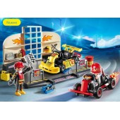 Go-Kart garage. PLAYMOBIL 6869