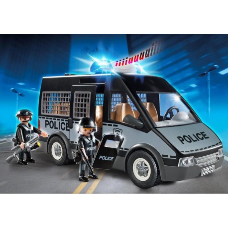 Police van with light and sound. PLAYMOBIL 6043
