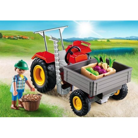 Harvesting tractor. PLAYMOBIL 6131