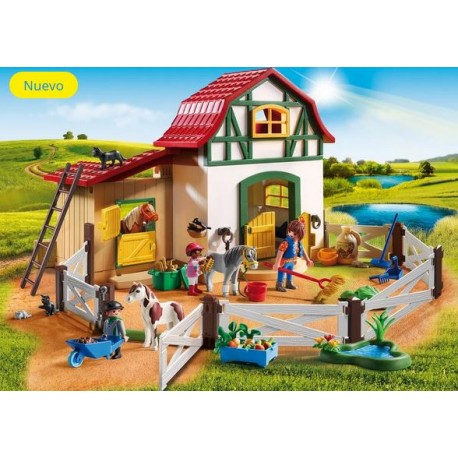 Granja de ponis. PLAYMOBIL 6927