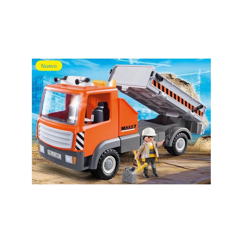 Camión contenedor. PLAYMOBIL 6861