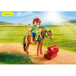 Groomer with bloom pony. PLAYMOBIL 6968