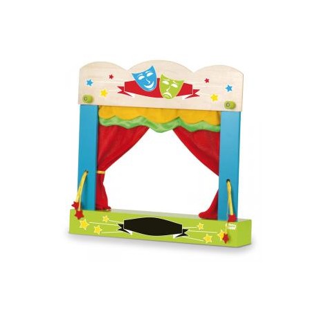 Carry-case finger puppet theatre. FIESTA T-2749