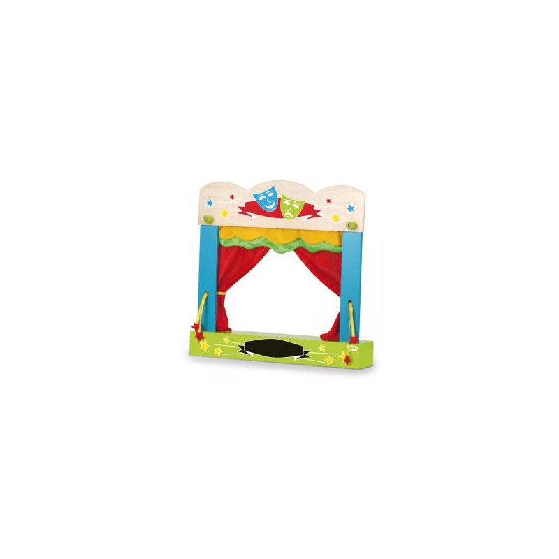 Carry-case finger puppet theatre. FIESTA T-2749