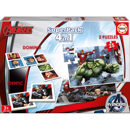 Superpack Avengers. EDUCA 16692