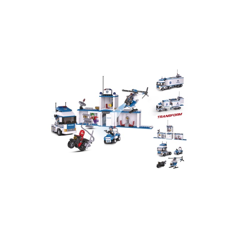 City Police Truck. SLUBAN B0376