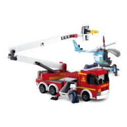 Telescopic Platform with Helicopter. SLUBAN B0627