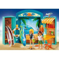 Surf shop play box. PLAYMOBIL 5641