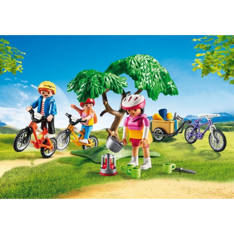 Paseo en bicicleta de montaña. PLAYMOBIL 6890