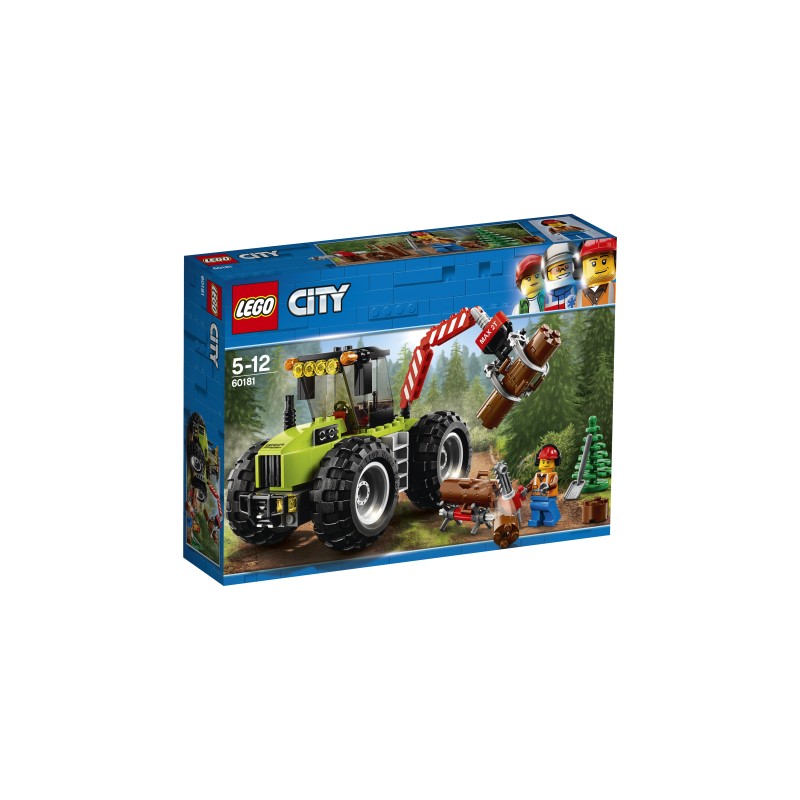 Tractor forestal. LEGO 60181
