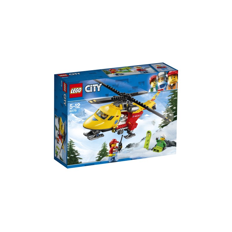 Helicóptero-ambulancia. LEGO 60179