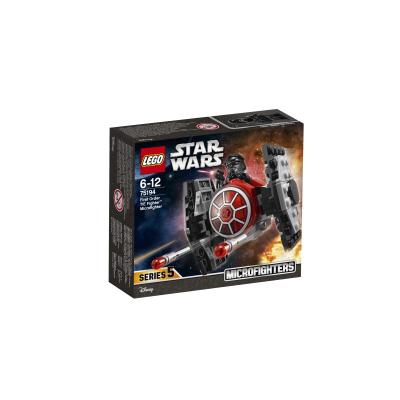 First Order TIE Fighter Microfighter. LEGO 75194