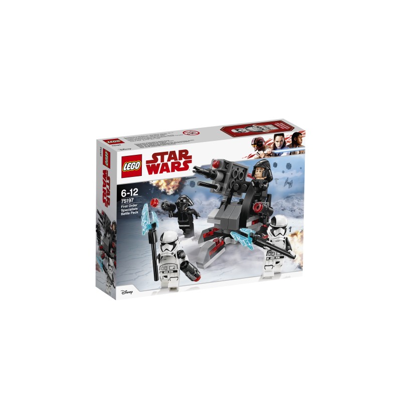 Pack de combate de especialistas de la Primera Orden. LEGO 75197