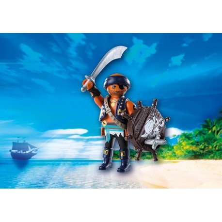 Pirate with shield. PLAYMOBIL 9075