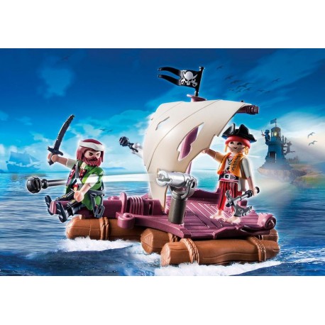 Balsa pirata. PLAYMOBIL 6682