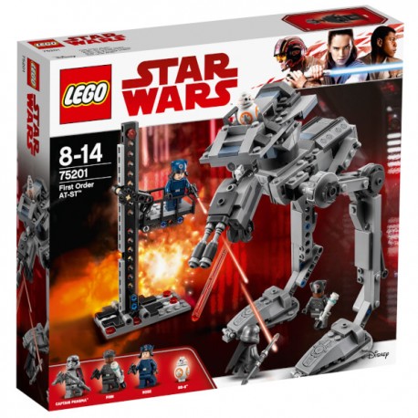 Star Wars, First Order AT-ST. LEGO 75201