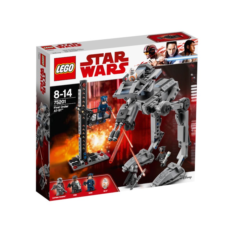 Star Wars, First Order AT-ST. LEGO 75201