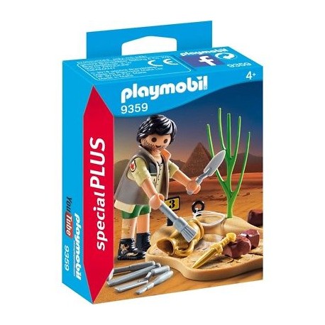 Archaeological excavation. PLAYMOBIL 9359