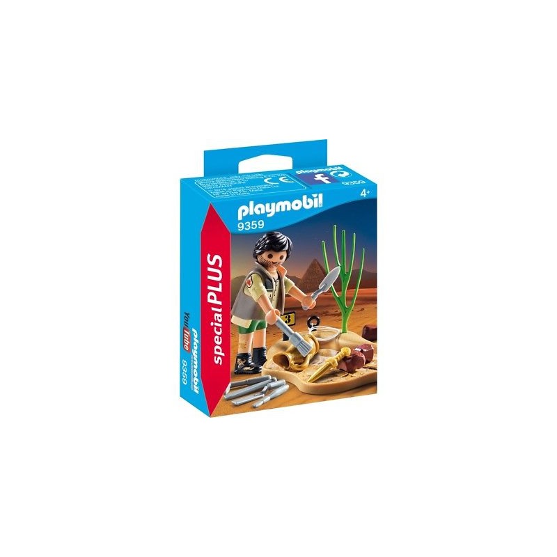 Archaeological excavation. PLAYMOBIL 9359
