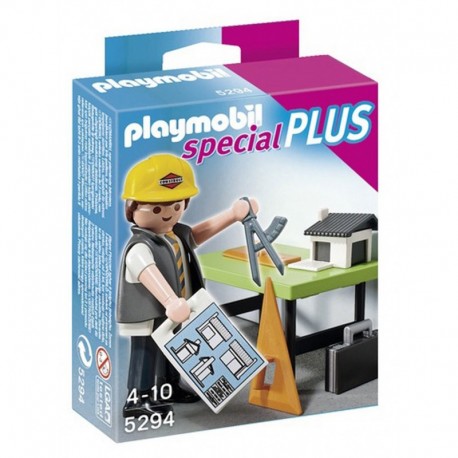 Architect with work table.