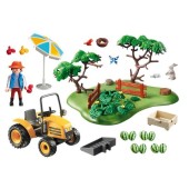 Huerta con tractor. PLAYMOBIL 6870