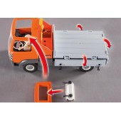 Flatbed workman's truck.