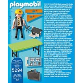 Architect with work table.