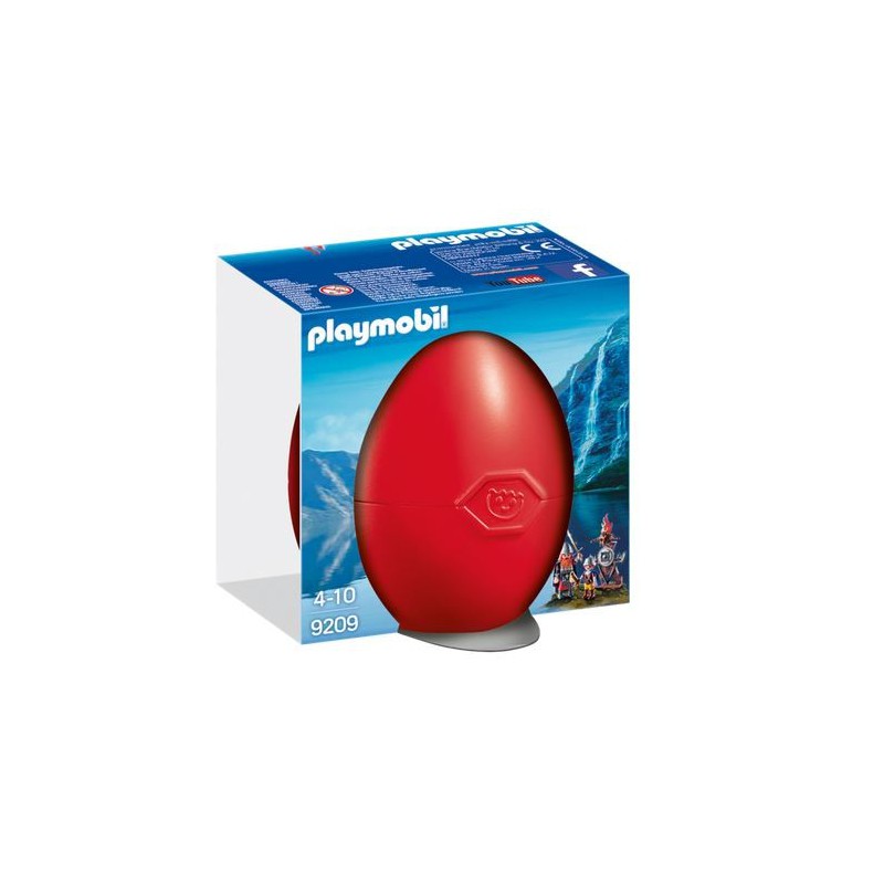 Huevo: Vikingos con escudo. PLAYMOBIL 9209