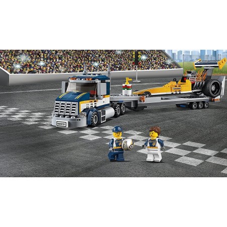 City, Dragster Transporter.