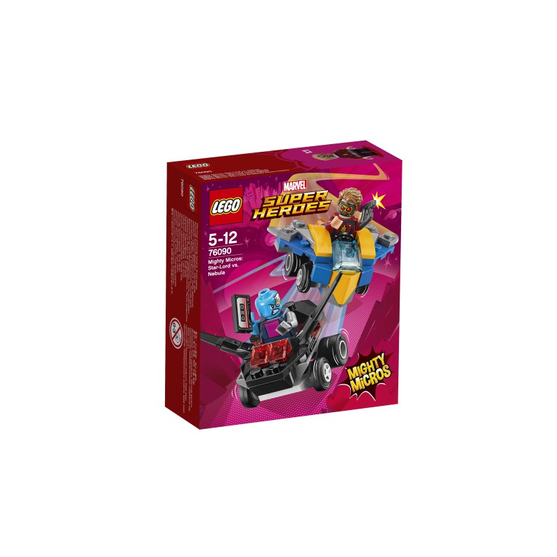 Mighty Micros: Star-Lord vs. Nebula.