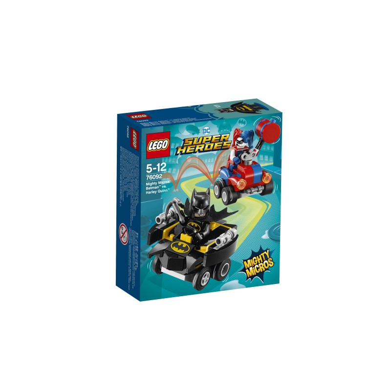 Mighty Micros: Batman vs. Harley Quinn.