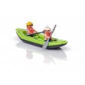 Niños en Balsa Rafting.