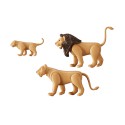 Familia de leones.
