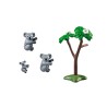 Koala family.
