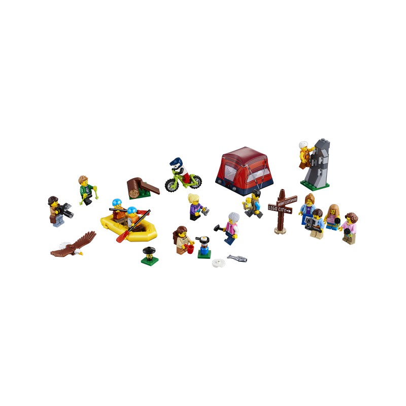 LEGO 60202 People Pack Outdoor Adventures, Lego City Que de