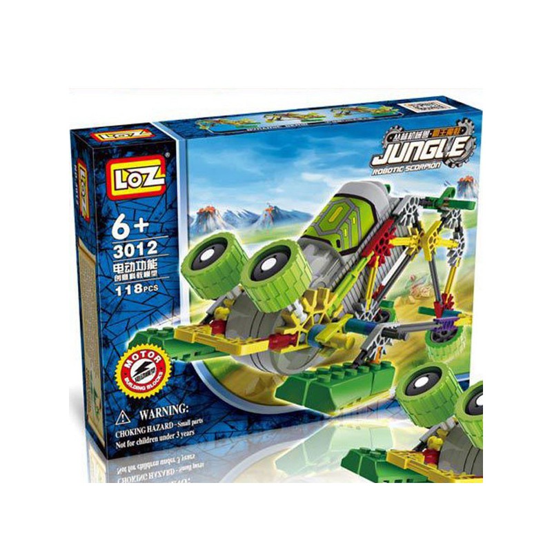 Robotic frog jungle.