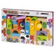 Wooden blocks zoo. COLORBABY