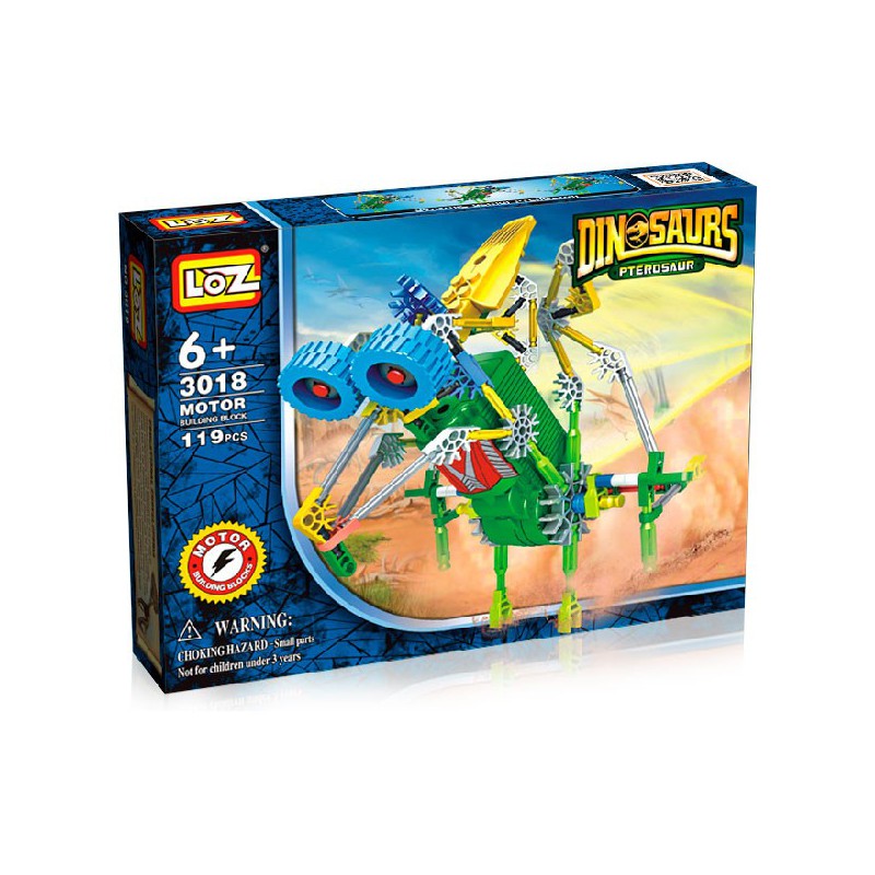 Robot Plerosaurio con motor.