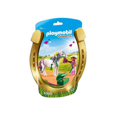 Groomer with Heart Pony.