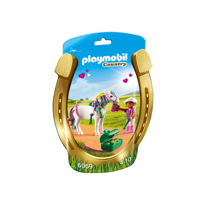 Groomer with Heart Pony.