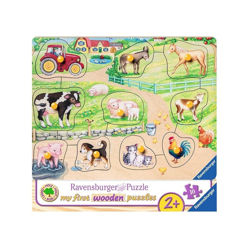 Puzzle "in the farm".
