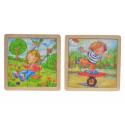 Wooden puzzle ''children''.