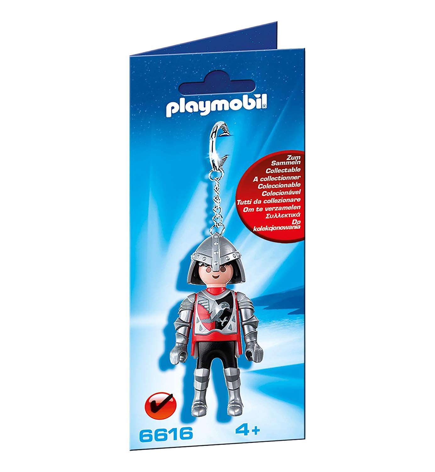 Llavero caballero de Playmobil. PLAYMOBIL 6616