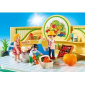 Tienda de frutas y verduras.