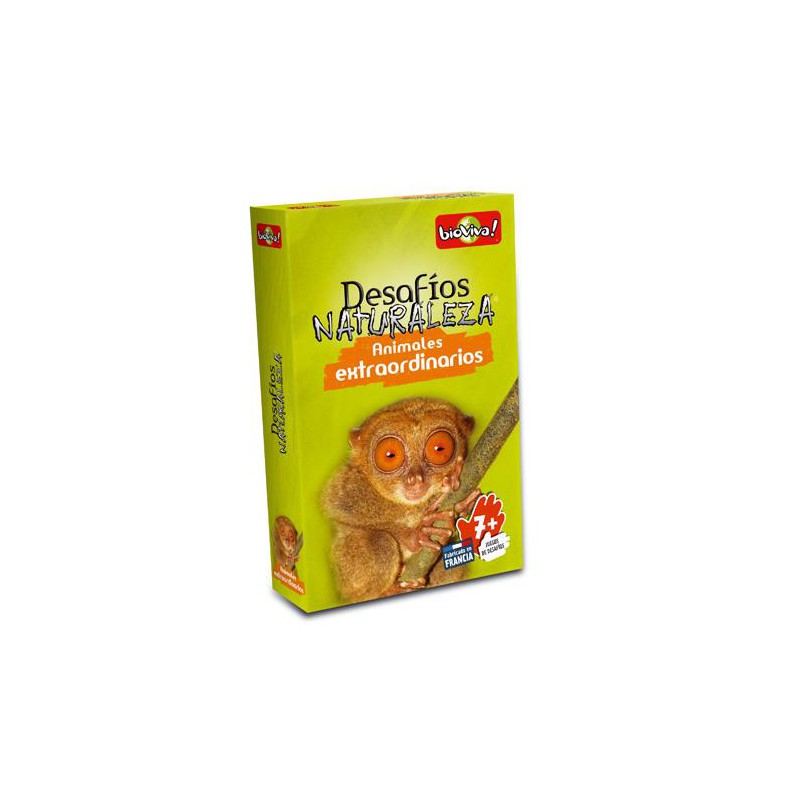 Nature challenge: extraordinary animals.